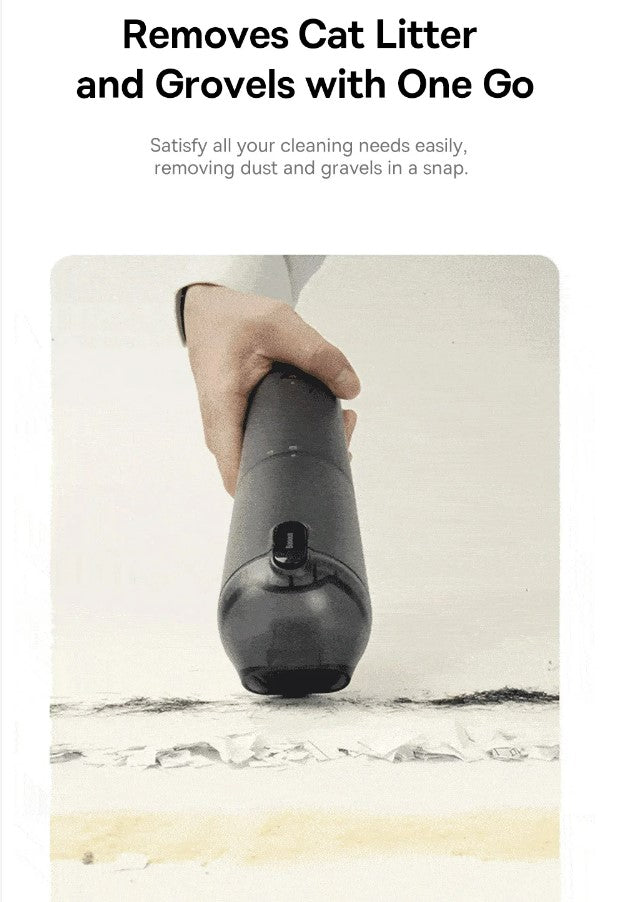 Baseus 4in1 15000Pa Car Vacuum Cleaner Air Pump Wireless Vacuum Cleaner - White