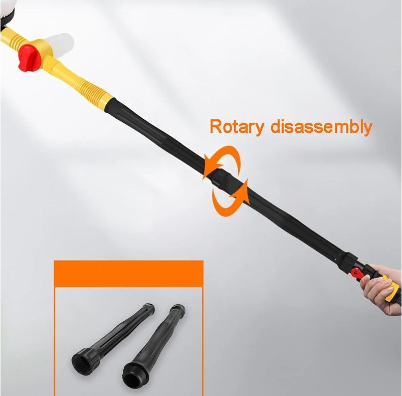 Long Handle Automatic Foaming Water Power Car Wash Brush Chenille Microfiber Car Wash Mop