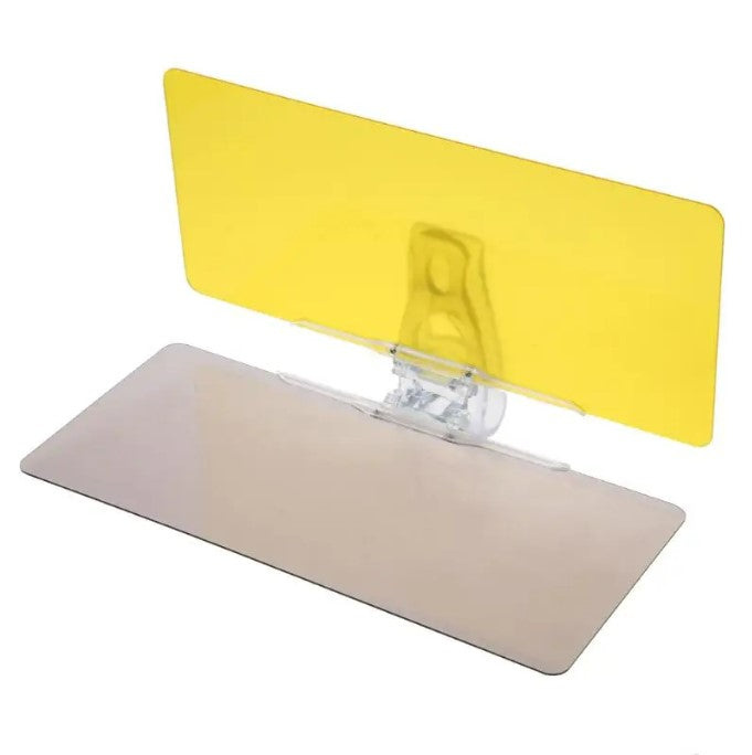 1Pc Car Sun Visor HD Anti Sunlight Day Night Vision Driving Mirror UV Fold Flip Down Clear View