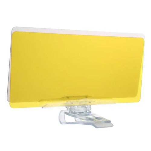 1Pc Car Sun Visor HD Anti Sunlight Day Night Vision Driving Mirror UV Fold Flip Down Clear View