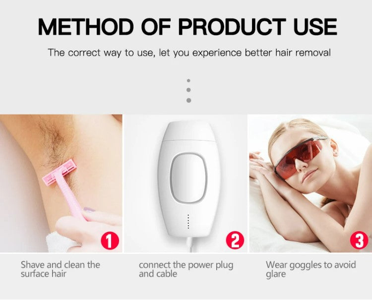 IPL Laser Hair Removal - Black