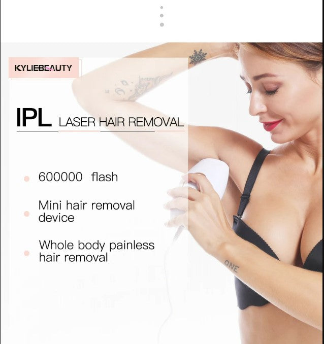 IPL Laser Hair Removal - Black