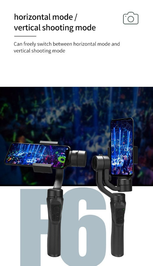 F6 stabilizer - Three-axis handheld gimbal for mobile phone