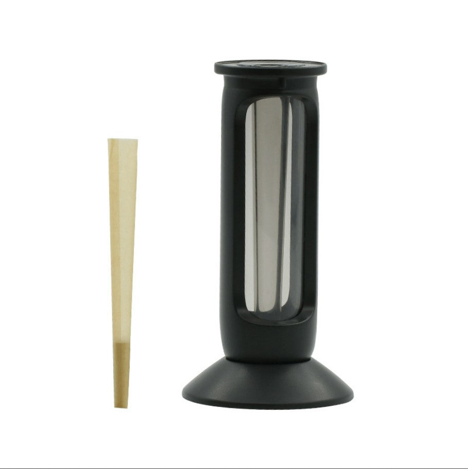 Electric Cigarette Grinder, Horn Tube, Cut Tobacco Metal Cigarette Lighter