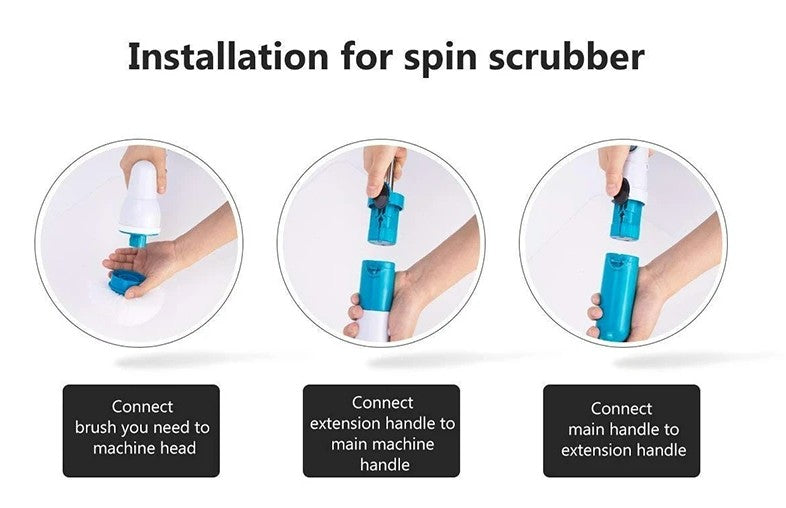 Electric Spin Scrubber