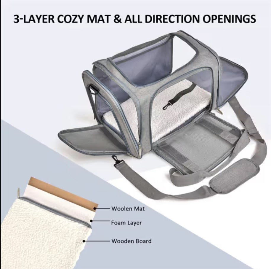 Pet Ventilated Collapsible Portable Mesh